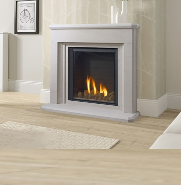 Paragon P9 Leighton Suite contemporary Fireplace
